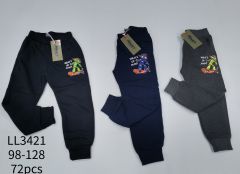 Spodnie ocieplane (98-128)A14-LL3421