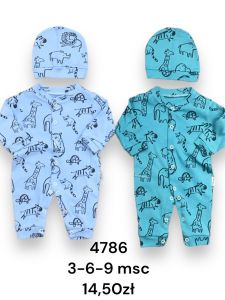 Pajacyki niemowlęce (56-68) B60-4786
