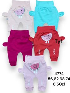 Spodnie niemowlęce (56-74) B60-4774