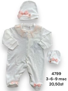 Pajacyki niemowlęce (3-6-9) B60-4799