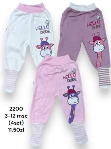 Spodnie niemowlęce (3-12m) B60-2200