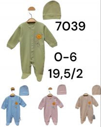 Pajacyki niemowlęce (0-6) B05-7039