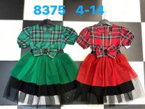 Sukienki ocieplane(4-14)A12-8375