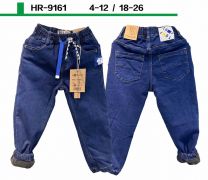Spodnie zimowe jeans (4-12) G32-HR-9161
