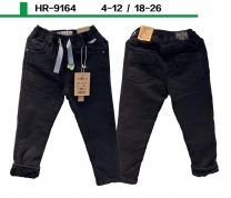 Spodnie zimowe jeans (4-12) G32-HR-9164