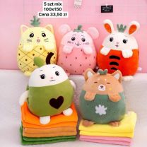 Zabawki z ręczniką (100x150)B60-001