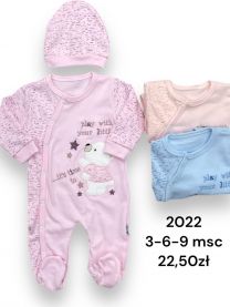 Pajacyki niemowlęce (3-6-9) B60-2022