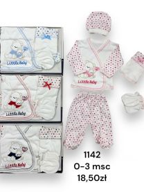 Zestaw niemowlęce (0-3m) B60-1142