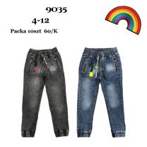 Spodnie jeans (4-12) A12-HB-9035