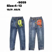 Spodnie jeans (4-12) A12-HB-9059