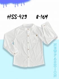 Koszule eleganski biala (8-16) G32-HSS 429