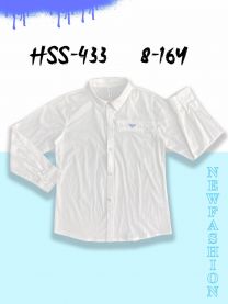 Koszule eleganski biala (8-16) G32-HSS 433