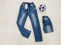 Spodnie jeans (4-12lat) F-021735B