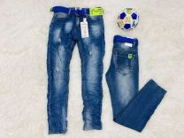 Spodnie jeans (25-31) F-01451B
