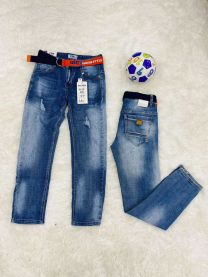 Spodnie jeans (4-12) F-01277B