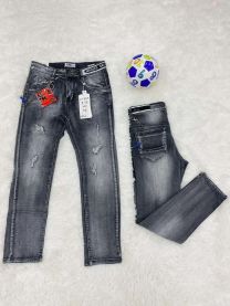 Spodnie jeans (8-16) F-01275A