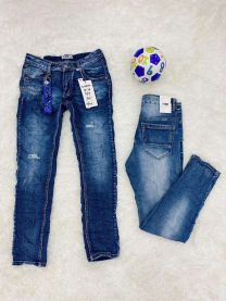 Spodnie jeans (8-16) F-01274C