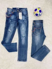 Spodnie jeans (8-16) F-01272C