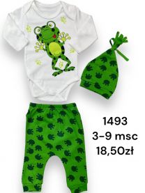 Komplet niemowlęce (62-68) B60- 009